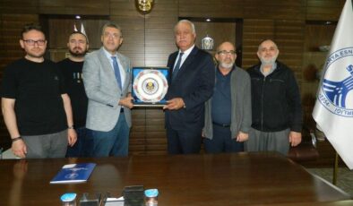 Başkan Akdardağan’dan SESOB Başkanı Kabacan’a hayırlı olsun ziyareti