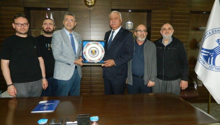 Başkan Akdardağan’dan SESOB Başkanı Kabacan’a hayırlı olsun ziyareti