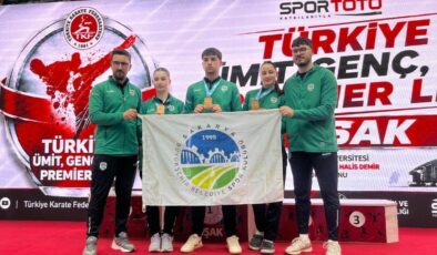 Büyükşehirli sporcular dört branşta madalya yağdırdı