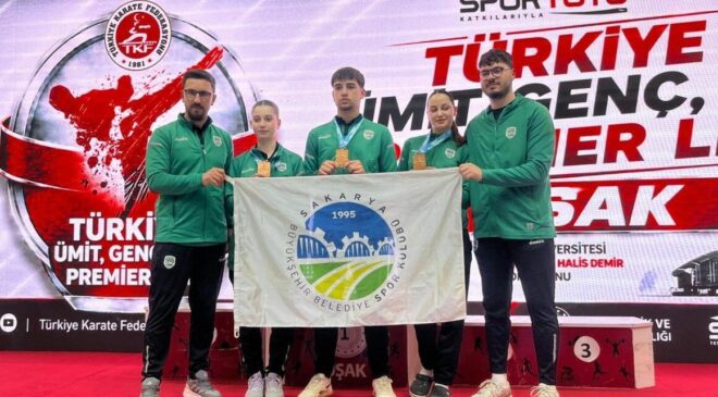 Büyükşehirli sporcular dört branşta madalya yağdırdı