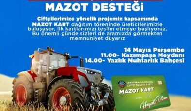 Çiftçilere Mazot Kart Desteği Başlıyor