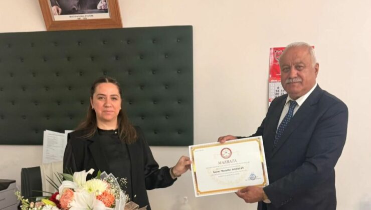 Kabacan mazbatasını aldı