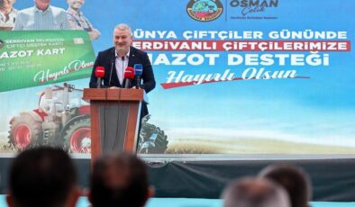 Serdivan’da Tarihi Tarım Desteği: Çiftçiye Yüzde 100 Hibe Mazot Kartı Dağıtımı Başladı