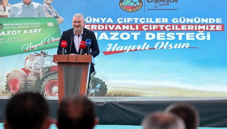 Serdivan’da Tarihi Tarım Desteği: Çiftçiye Yüzde 100 Hibe Mazot Kartı Dağıtımı Başladı
