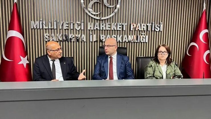 MHP Karasu Teşkilatından İl Başkanı Oğuz Alkaş’a Hayırlı Olsun Ziyareti
