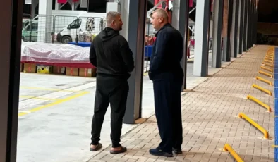 Osman Çelik çalışmaları yerinde inceledi